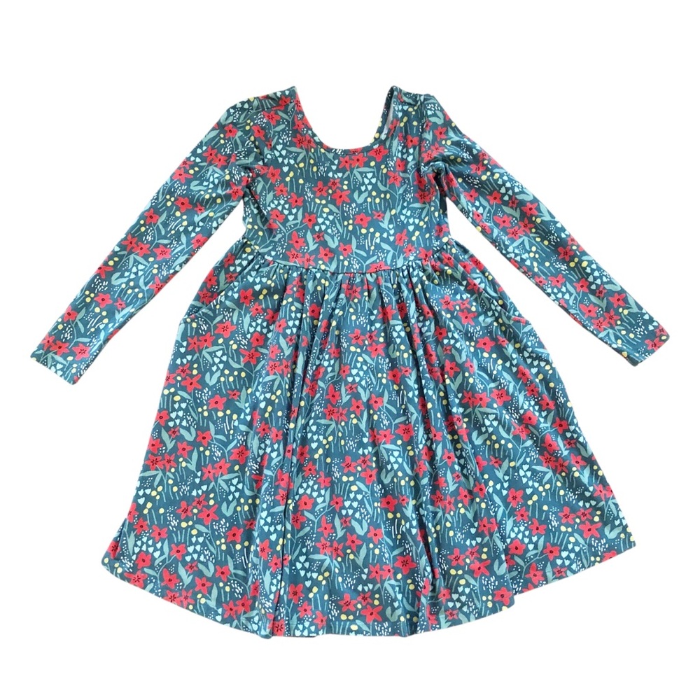 Hanna Andersson Multicolor Floral Dress - Picture 1 of 6